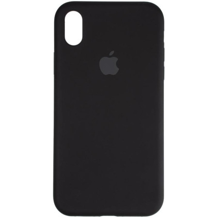 Чехол-силикон оригинал Full Cover Soft Matte iPhone XR Black