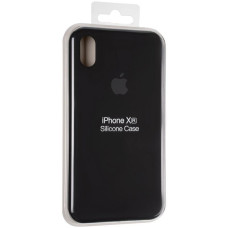 Чехол-силикон оригинал Full Cover Soft Matte iPhone XR, Black