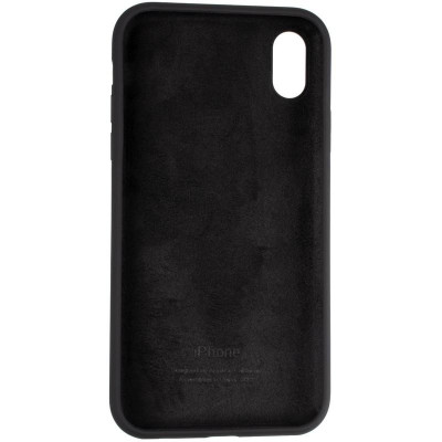 Чохол-силікон оригінал Full Cover Soft Matte iPhone XR Black