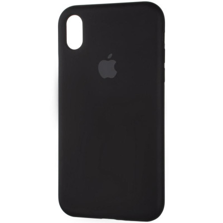 Чехол-силикон оригинал Full Cover Soft Matte iPhone XR Black
