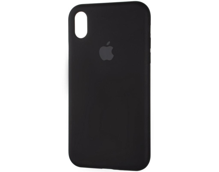 Чехол-силикон оригинал Full Cover Soft Matte iPhone XR, Black