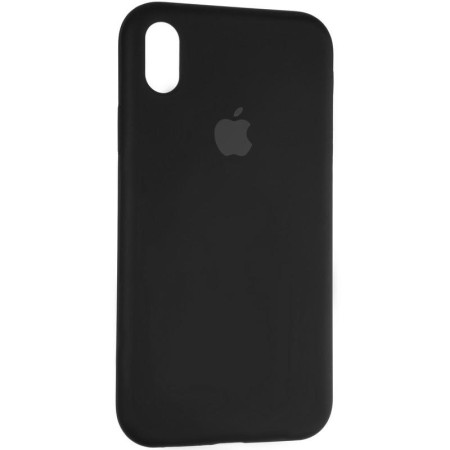 Чехол-силикон оригинал Full Cover Soft Matte iPhone XR Black