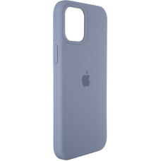 Чехол-силикон оригинал Full Soft Matte iPhone 12 Pro Max, Lavander gray