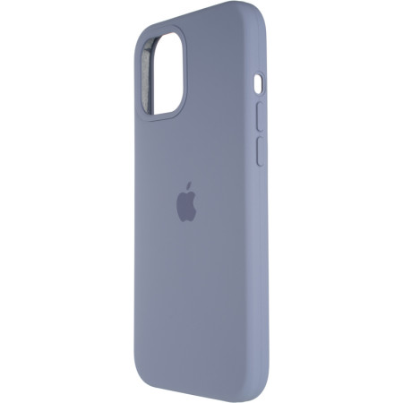 Чехол-силикон оригинал Full Soft Matte iPhone 12 Pro Max Lavander Gray (Класс А)