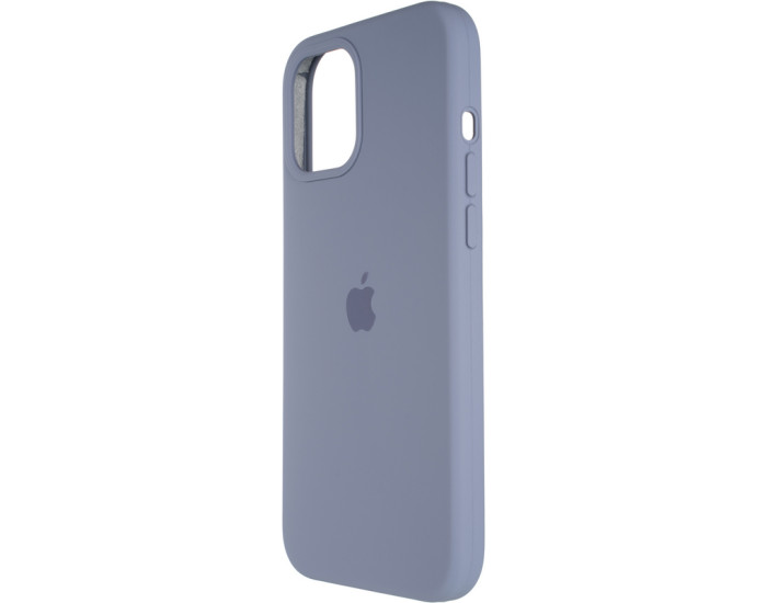 Чехол-силикон оригинал Full Soft Matte iPhone 12 Pro Max, Lavander gray