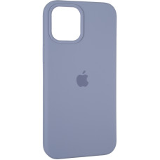 Чехол-силикон оригинал Full Soft Matte iPhone 12 Pro Max, Lavander gray