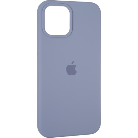 Чехол-силикон оригинал Full Soft Matte iPhone 12 Pro Max Lavander Gray (Класс А)