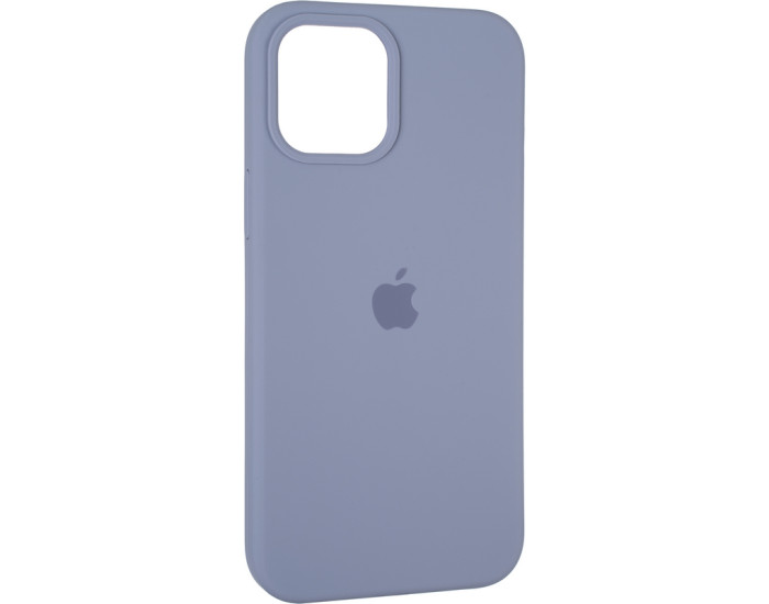 Чехол-силикон оригинал Full Soft Matte iPhone 12 Pro Max, Lavander gray