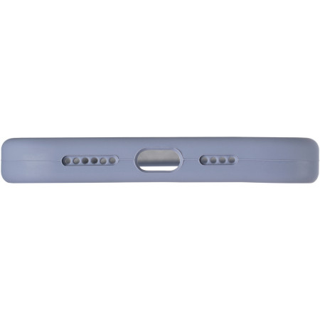 Чехол-силикон оригинал Full Soft Matte iPhone 12 Pro Max Lavander Gray (Класс А)