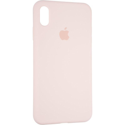 Чехол-силикон оригинал Full Cover Soft Matte iPhone XS Max Pink Sand