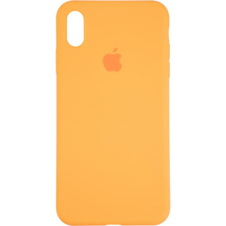 Чехол-силикон оригинал Full Cover Soft Matte iPhone XS Max Papaya