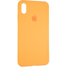Чехол-силикон оригинал Full Cover Soft Matte iPhone XS Max, Papaya