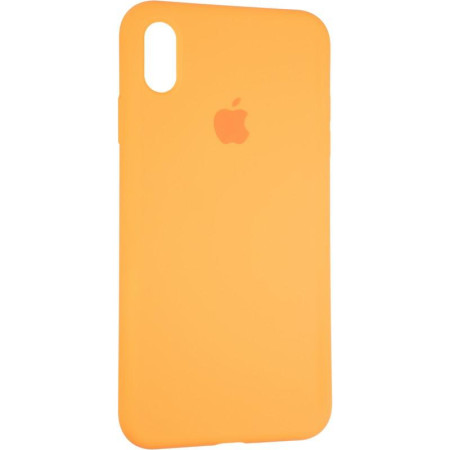 Чехол-силикон оригинал Full Cover Soft Matte iPhone XS Max Papaya