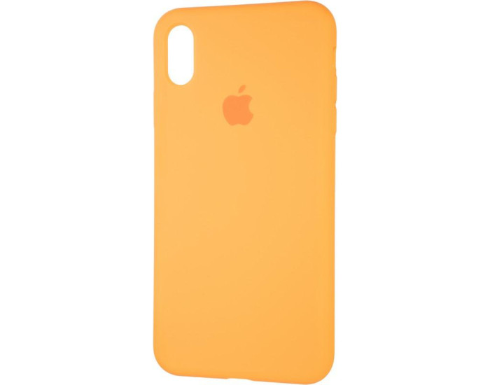 Чехол-силикон оригинал Full Cover Soft Matte iPhone XS Max, Papaya