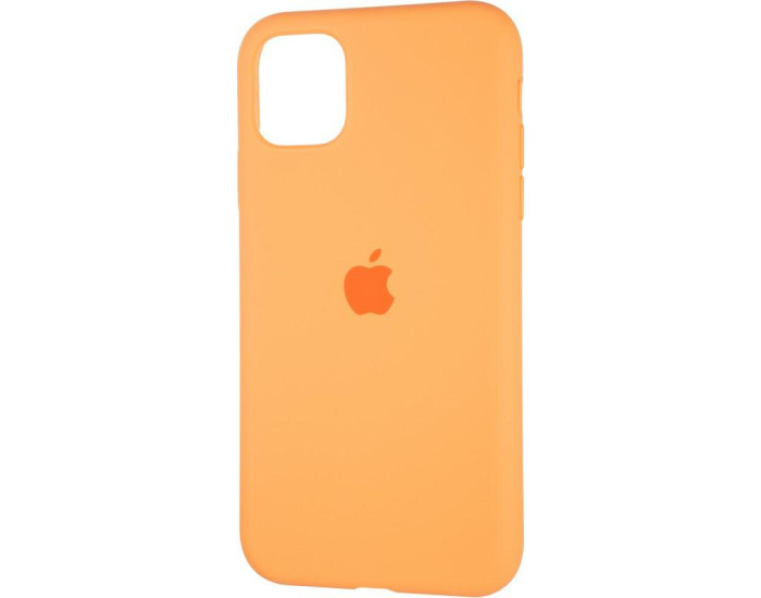 Чехол-силикон оригинал Full Cover Soft Matte iPhone 11, Papaya