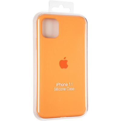 Чохол-силікон оригінал Full Cover Soft Matte iPhone 11 Papaya