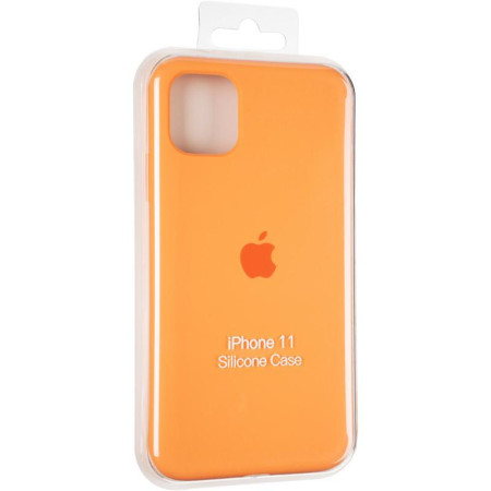 Чехол-силикон оригинал Full Cover Soft Matte iPhone 11 Papaya