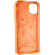 Чехол-силикон оригинал Full Cover Soft Matte iPhone 11, Papaya