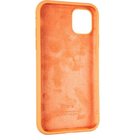 Чехол-силикон оригинал Full Cover Soft Matte iPhone 11 Papaya