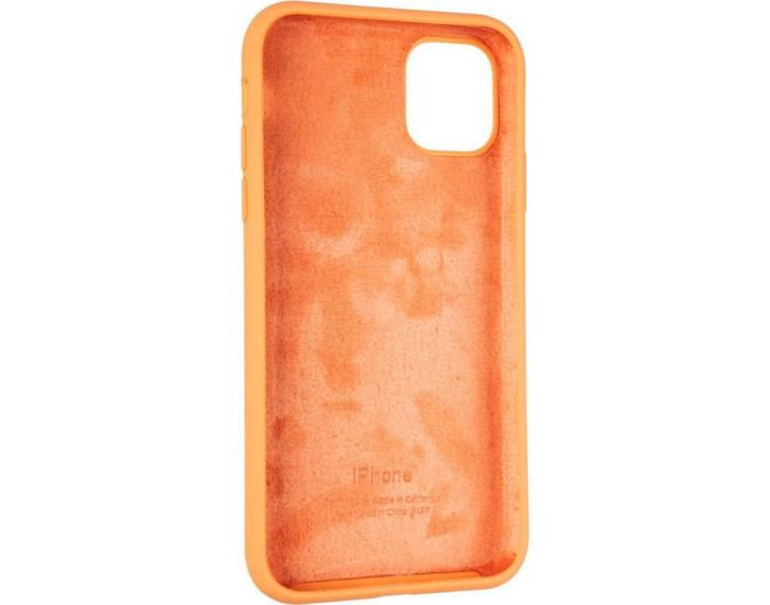 Чехол-силикон оригинал Full Cover Soft Matte iPhone 11, Papaya