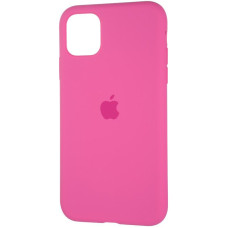 Чехол-силикон оригинал Full Cover Soft Matte iPhone 11 (Малиновый / Dragon fruit)