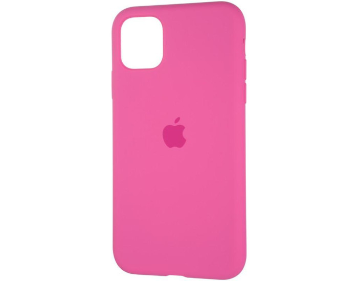 Чехол-силикон оригинал Full Cover Soft Matte iPhone 11 (Малиновый / Dragon fruit)