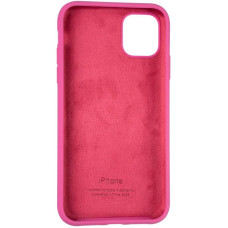 Чехол-силикон оригинал Full Cover Soft Matte iPhone 11 (Малиновый / Dragon fruit)