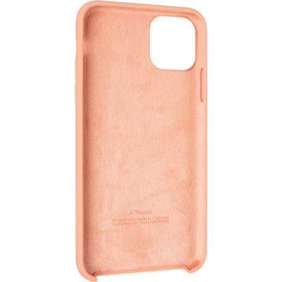 Чохол-силікон оригінал Soft Matte iPhone 11 Pro Max Grapefruit