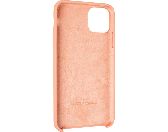 Чехол-силикон оригинал Soft Matte iPhone 11 Pro Max, Grapefruit
