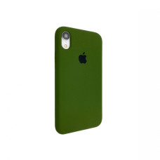 Чехол-силикон оригинал Soft Matte iPhone XS Max Army Green