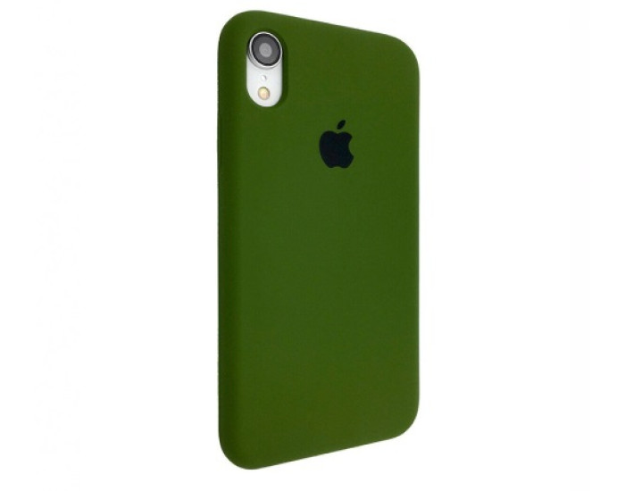 Чехол-силикон оригинал Soft Matte iPhone XS Max, Army green