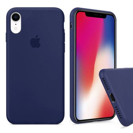 Чехол-силикон оригинал Soft Matte iPhone XR Blue