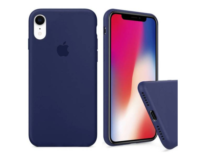Чехол-силикон оригинал Soft Matte iPhone XR, Blue
