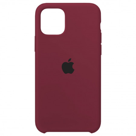 Чехол-силикон оригинал Soft Matte iPhone 11 Pro Max Marsala