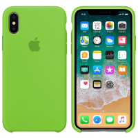 Чохол-силікон оригінал Soft Matte iPhone 11 Pro Max Lime Green