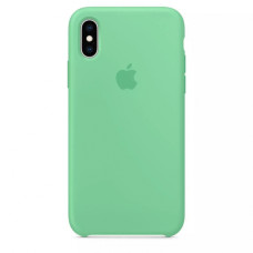 Чехол-силикон оригинал Soft Matte iPhone XS Max Atrovirens