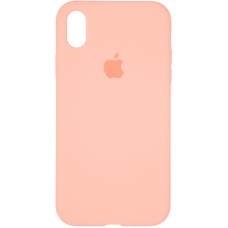 Чехол-силикон оригинал Full Cover Soft Matte iPhone XR ( Оранжевый / Begonia )
