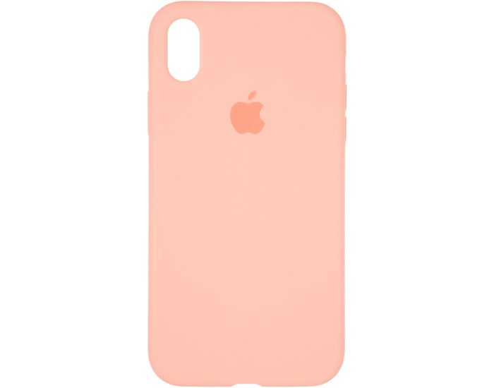 Чохол-силікон оригінал Full Cover Soft Matte iPhone XR (Помаранчевий / Begonia)