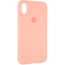Чехол-силикон оригинал Full Cover Soft Matte iPhone XR (Оранжевый / Begonia)