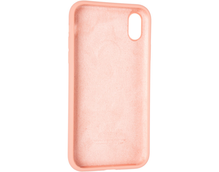 Чохол-силікон оригінал Full Cover Soft Matte iPhone XR (Помаранчевий / Begonia)