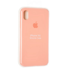 Чехол-силикон оригинал Full Cover Soft Matte iPhone XR (Оранжевый / Begonia)