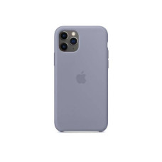 Чехол-силикон оригинал Soft Matte iPhone 11 Pro Max Lavander Grey (Класс B)