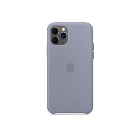 Чехол-силикон оригинал Soft Matte iPhone 11 Pro Max Lavander Grey (Класс А)
