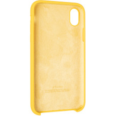Чехол-силикон оригинал Soft Matte iPhone XS Max, Yellow