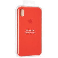 Чехол-силикон оригинал Soft Matte iPhone XS Max, Red