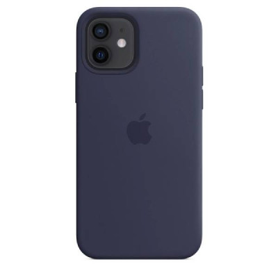 Чехол-силикон оригинал Full Soft Matte iPhone 12 Mini Midnight Blue