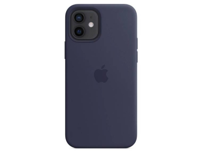 Чехол-силикон оригинал Full Soft Matte iPhone 12 Mini Midnight Blue