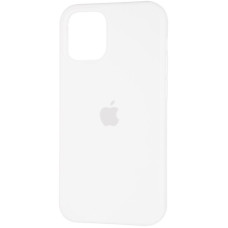 Чехол-силикон оригинал Full Cover Soft Matte iPhone 12 Mini, White