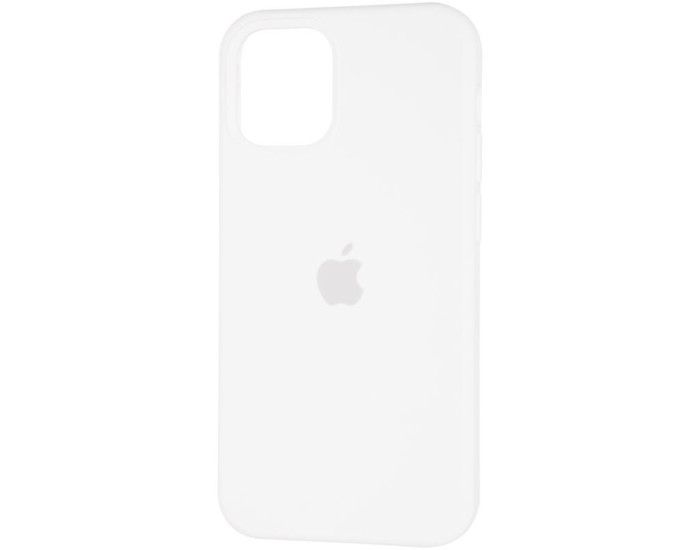 Чехол-силикон оригинал Full Cover Soft Matte iPhone 12 Mini, White