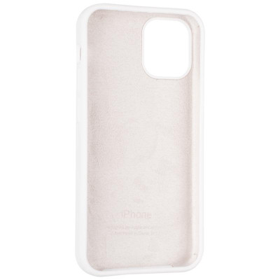 Чехол-силикон оригинал Full Soft Matte iPhone 12 Mini White
